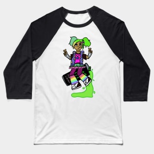 Scene girl v2 Baseball T-Shirt